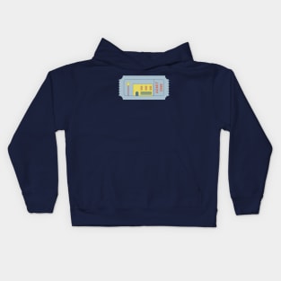 Peculiar Building Ticket Kids Hoodie